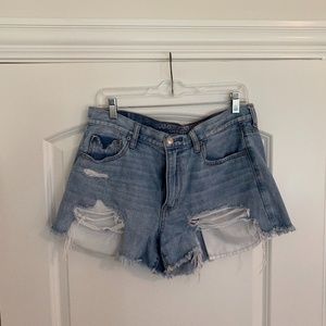 American Eagle Denim ripped shorts